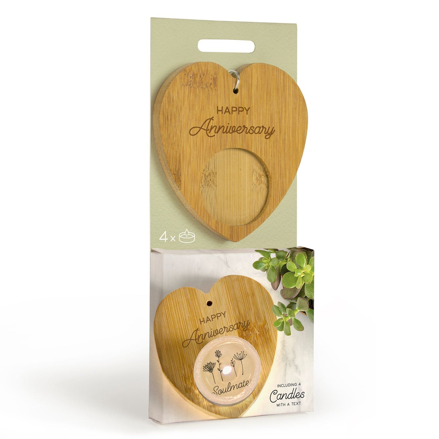Happy Anniversary Tealight Holder