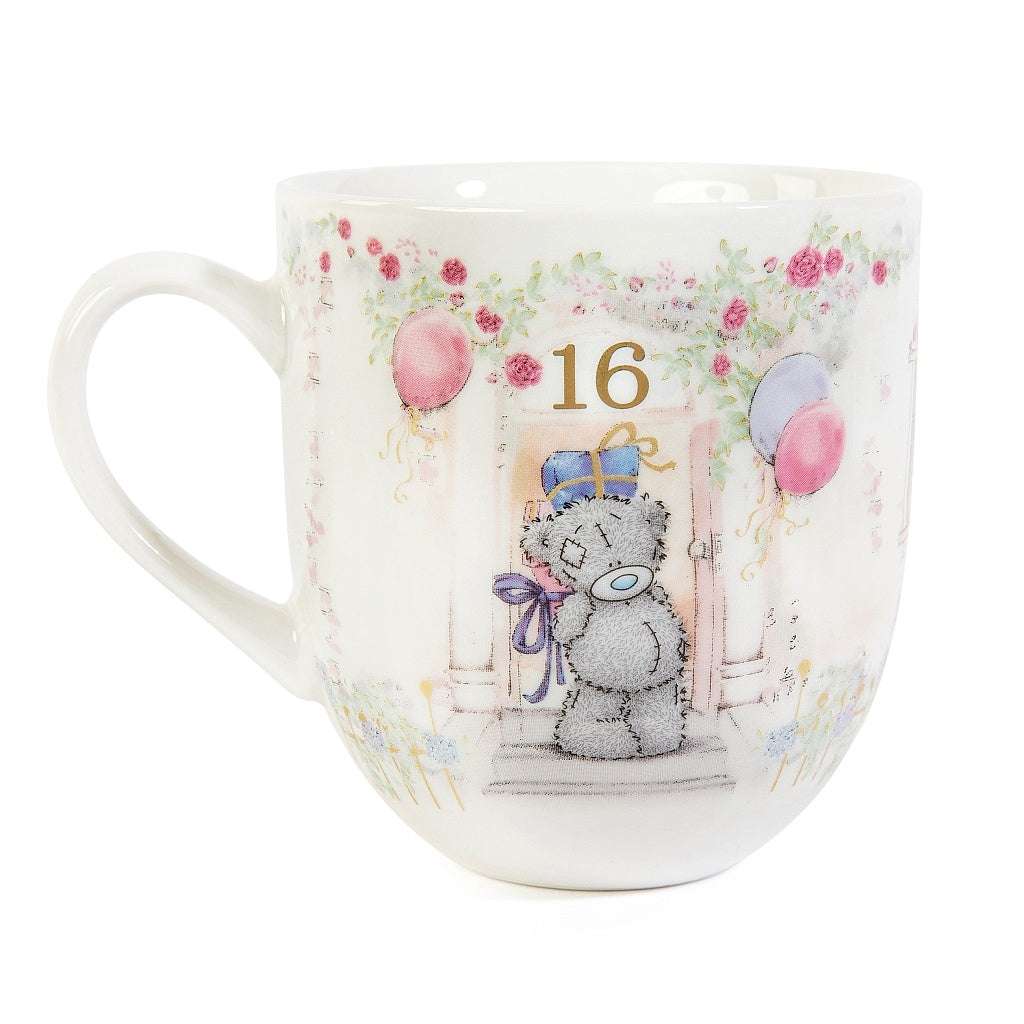 M2U Teddy 16th Birthday Mug