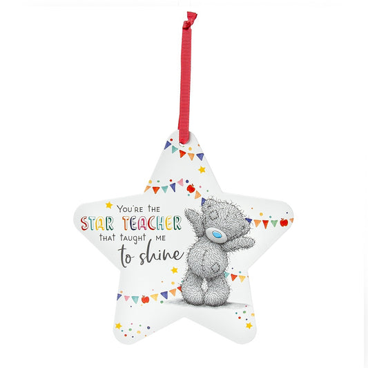 Tatty Ted Teacher Star Plaque