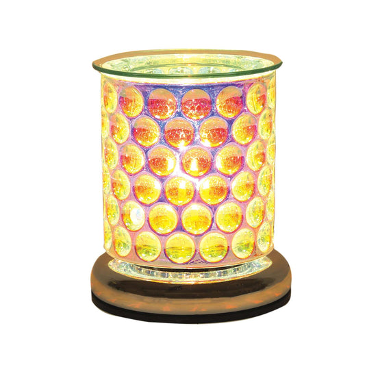 Glass Lustre Electric Burner - Circle Tall