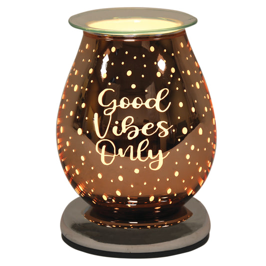 Copper Electric Burner - Good Vibes Only