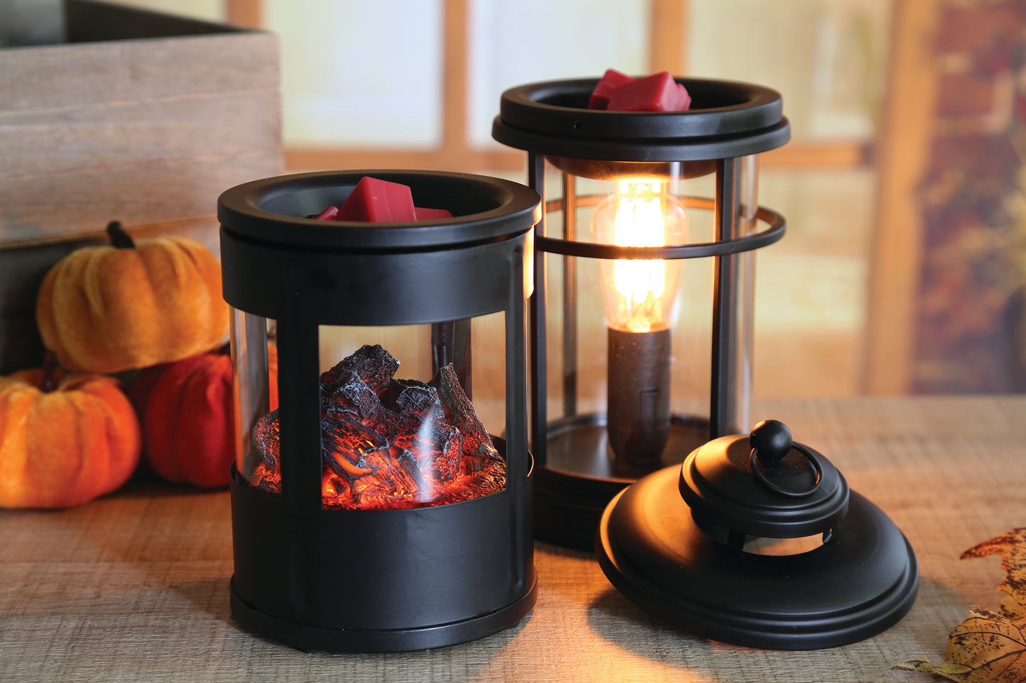 Burning Embers Electric Melter Black 14cm