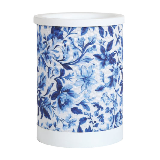 AR Electric Melter Floral Blue & White