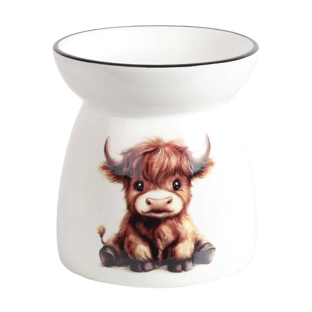 Highland Calf Candle Melter 11cm