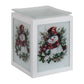 Electric Melter Snowman 14cm