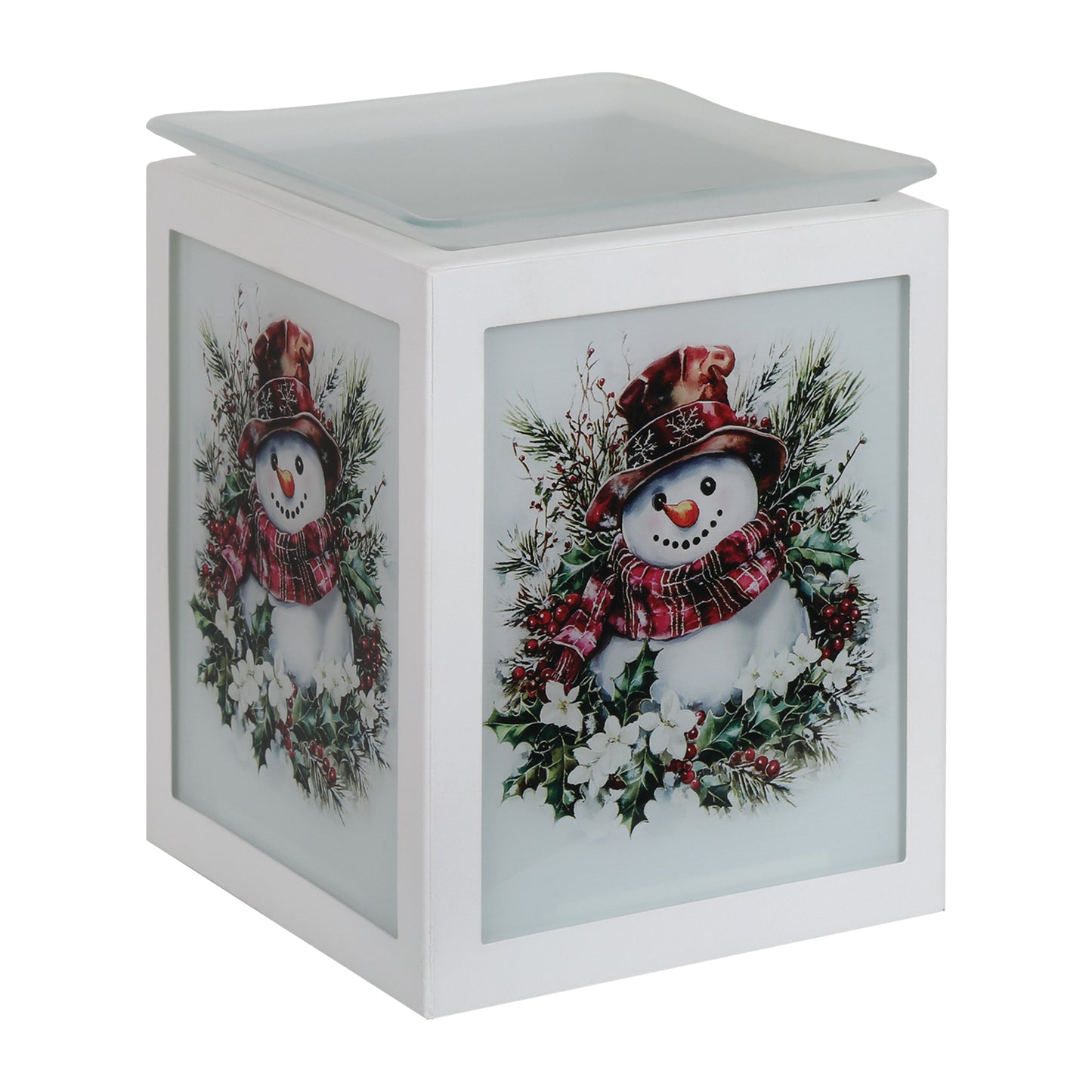 Electric Melter Snowman 14cm