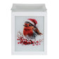 Electric Melter Xmas Robin 14cm