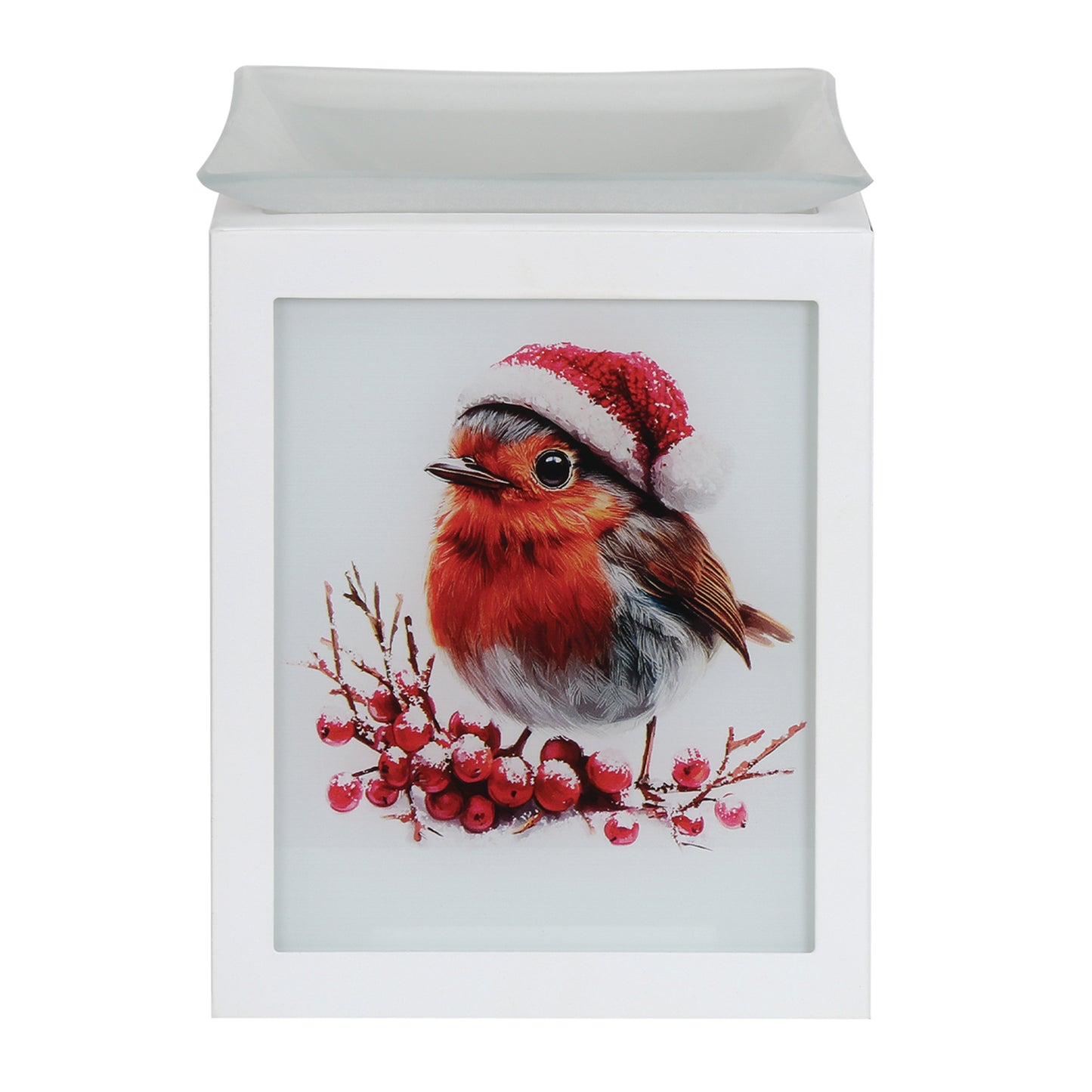 Electric Melter Xmas Robin 14cm