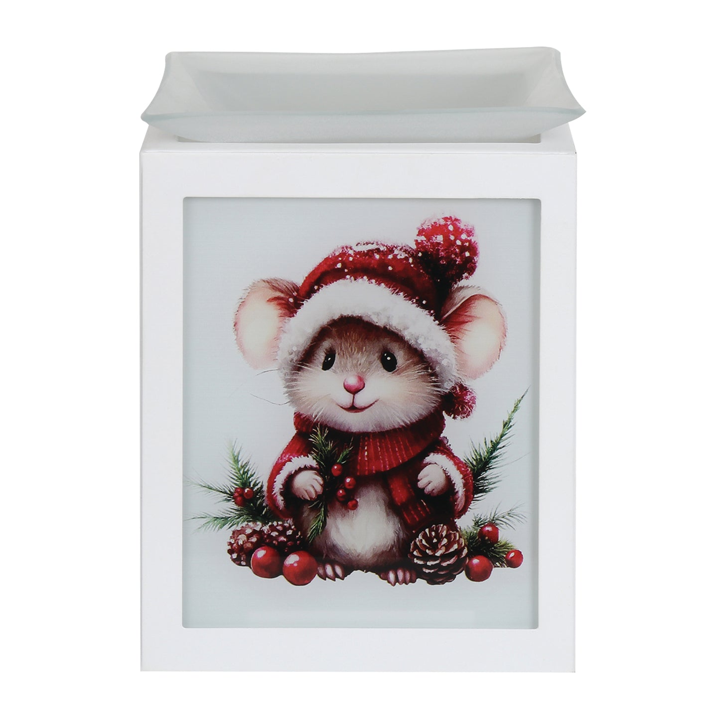 Electric Melter Xmas Mouse 14cm