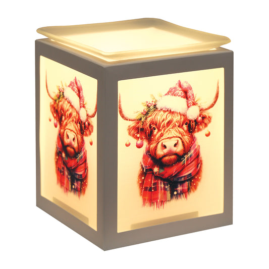 Electric Melter Xmas Highland 14cm