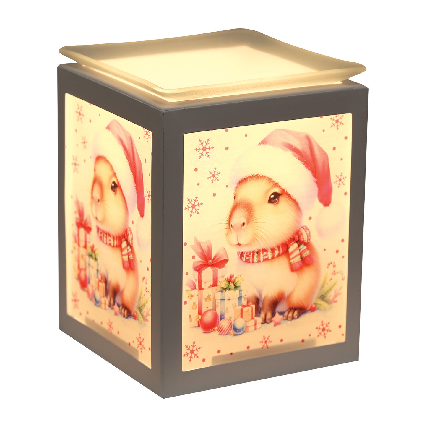 Electric Melter Xmas Capybara 14cm