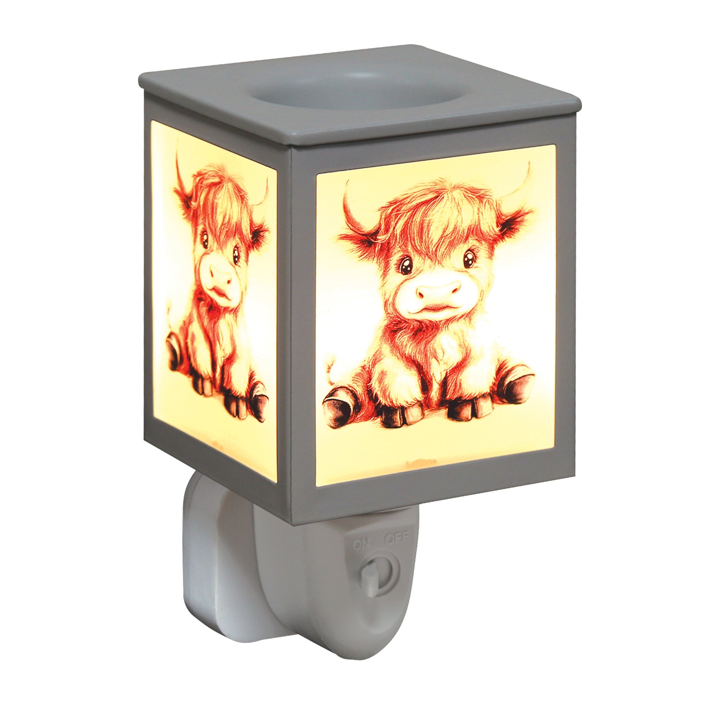 Plug In Wax Melter Highland Calf 14cm
