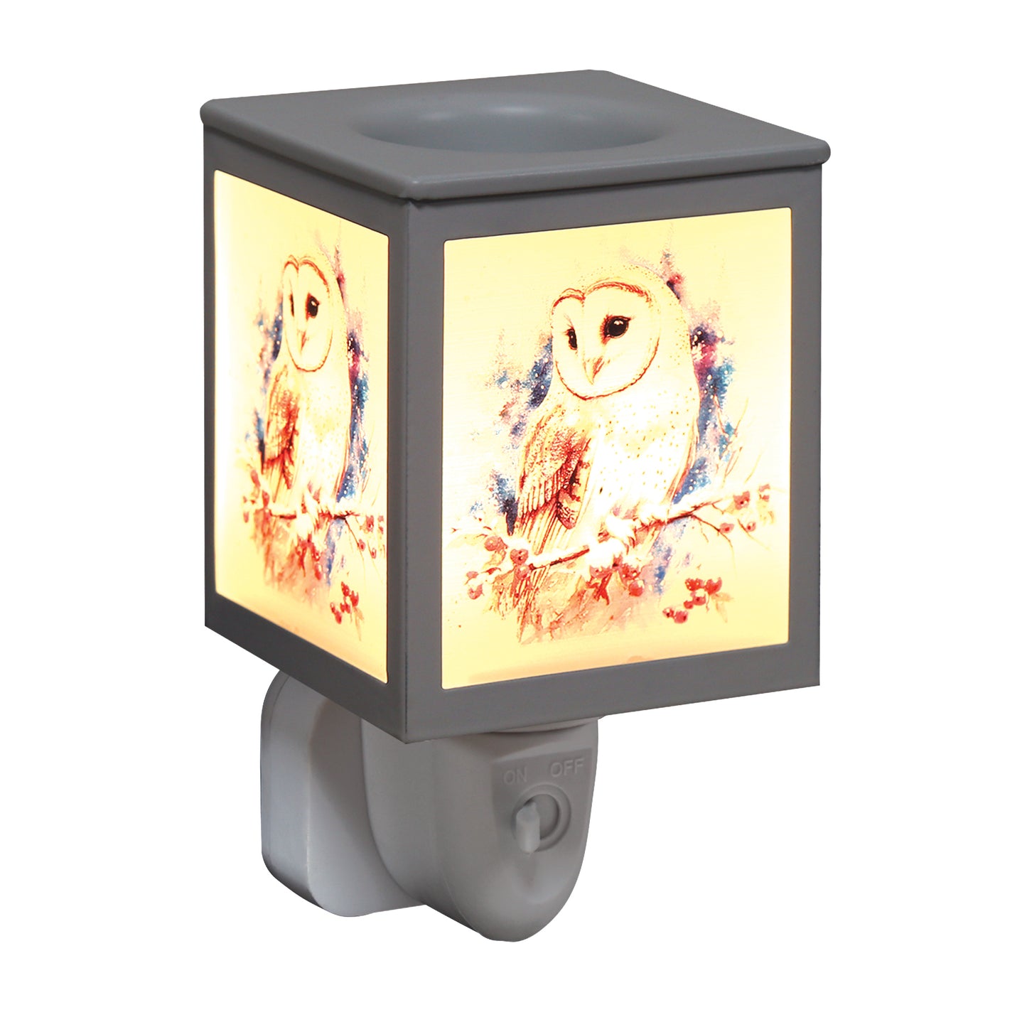 Plug In Wax Melter Owl 14cm