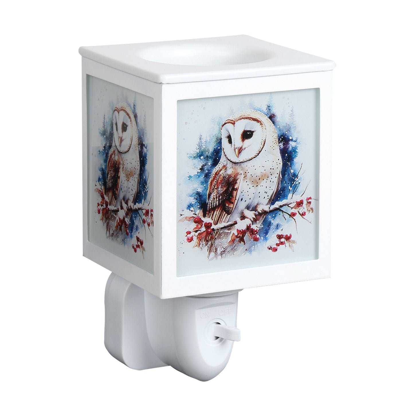Plug In Wax Melter Owl 14cm