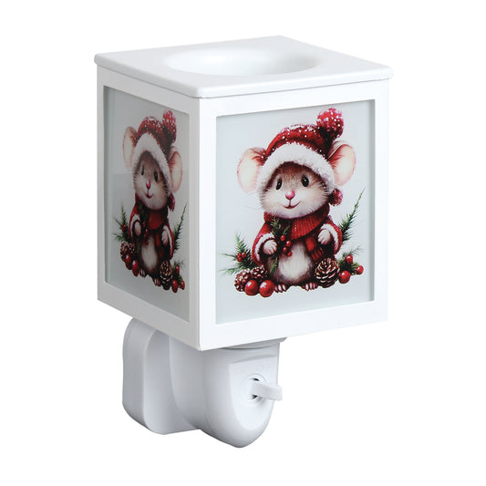 Plug In Wax Melter Xmas Mouse 14cm