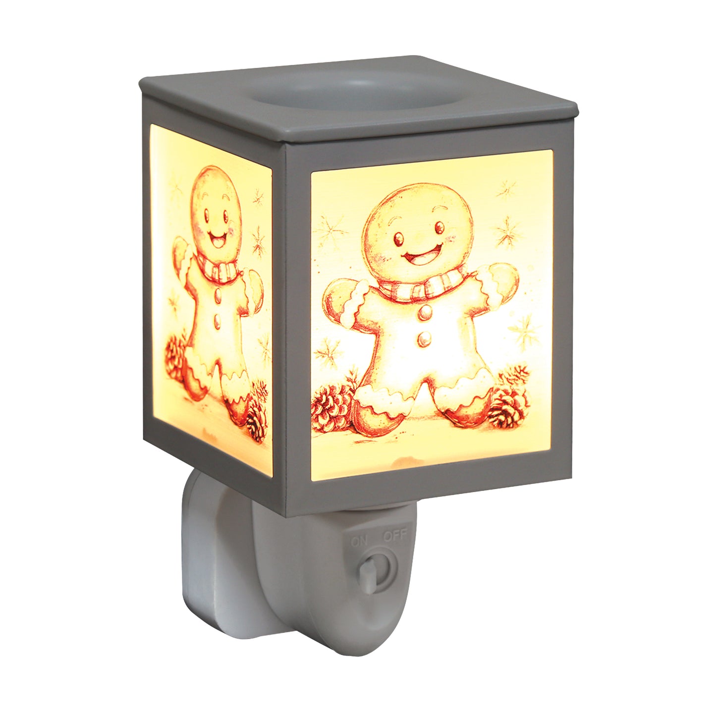 Plug In Wax Melter Xmas Gingerbread 14cm
