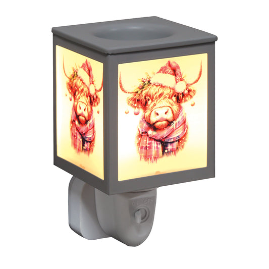 Plug In Wax Melter Xmas Highland 14cm