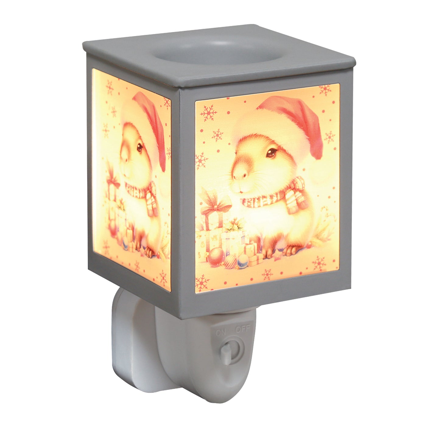 Plug In Wax Melter Xmas Capybara 14cm