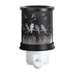 Plug In Wax Melter Silhouette Birds 13cm