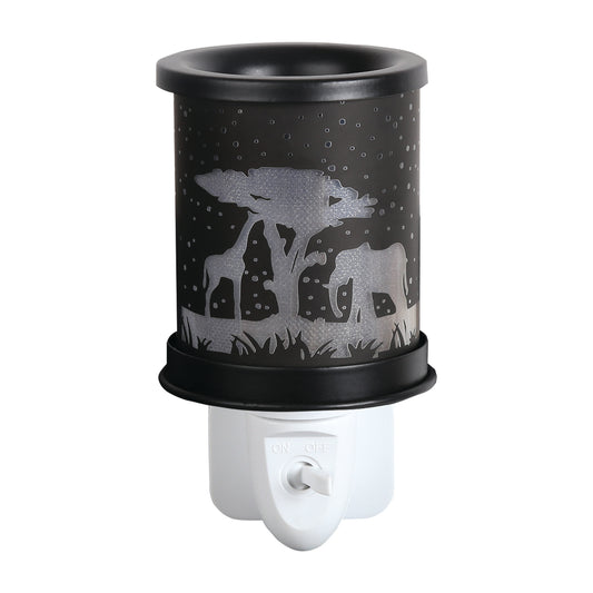 Plug In Wax Melter Silhouette Savannah 13cm