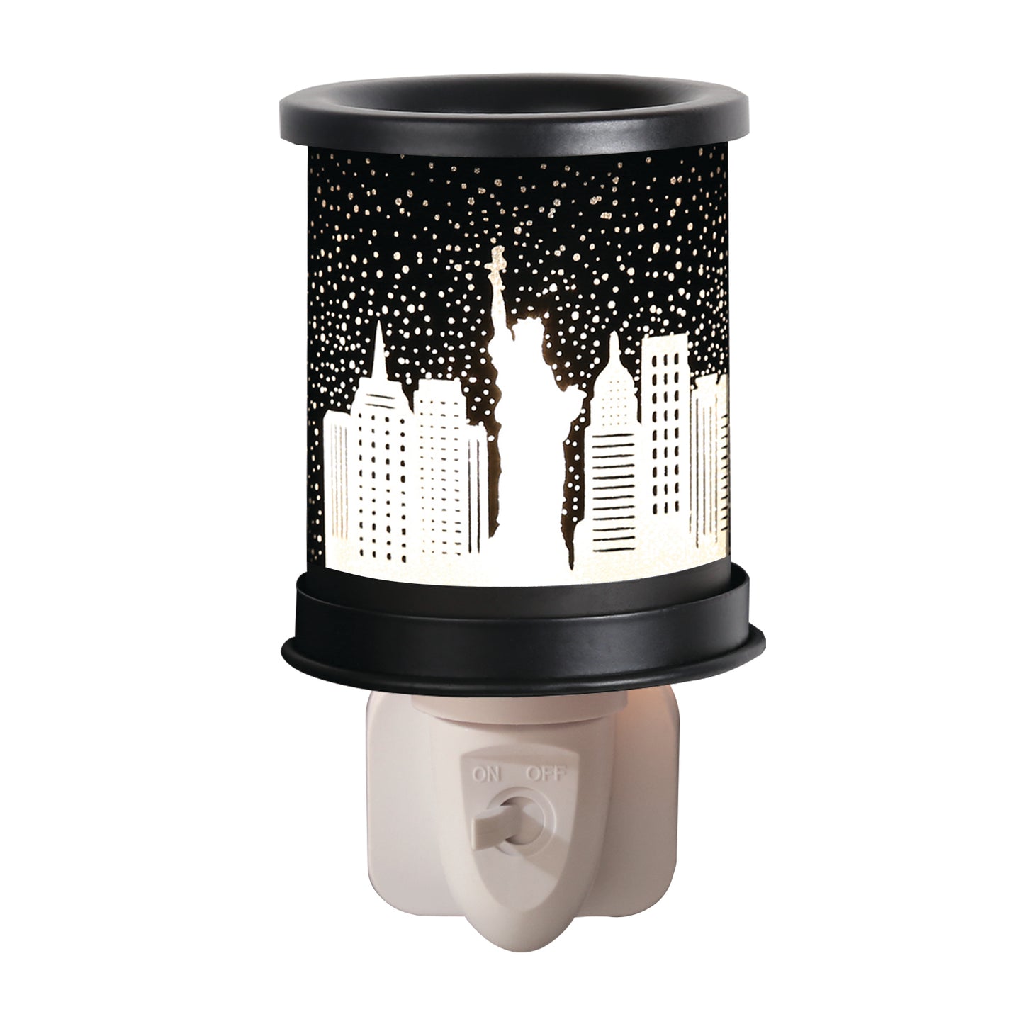 Plug In Wax Melter Silhouette New York 13cm