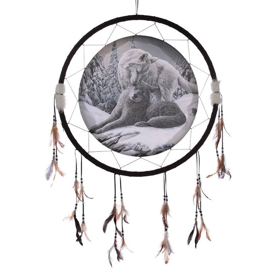 PK Dreamcatcher Wolf Snow Kisses 60cm