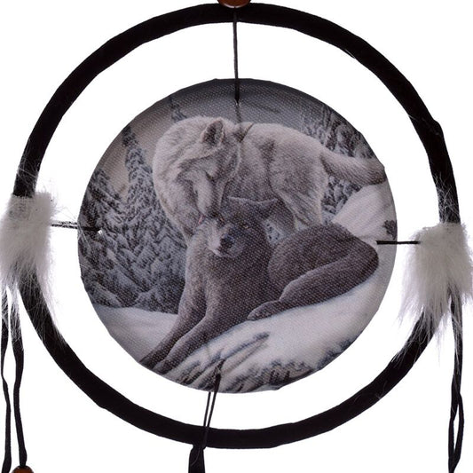 PK Lisa Parker Wolf Dreamcatcher 16cm