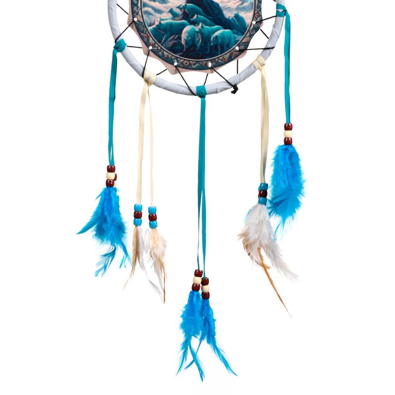 PK Spirit Wolf Pack Dreamcatcher 16cm