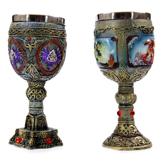 PK Goblet Painted Dragon 1 Supplied