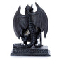 PK Dragon in Armour Mantle Clock~