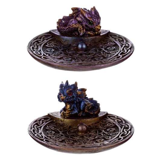PK Baby Dragon Celtic Incense Burner
