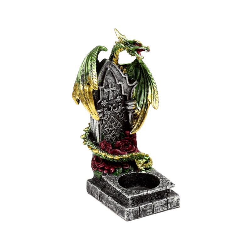 PK Dark Legends Guardian of the Dead Dragon Tea Light Candleholder 2 asst~