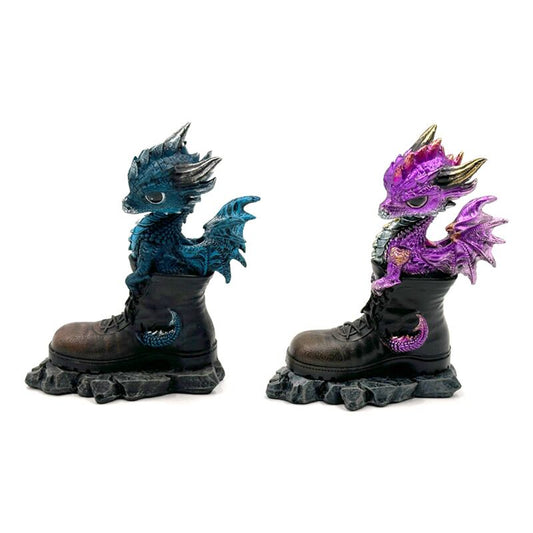PK Elements Cute Baby Dragon in Old Boot