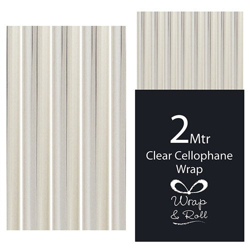 JD 2m Clear Cellophane Wrap