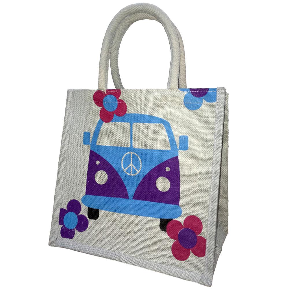 NC Fairtrade Jute Bag Campervan