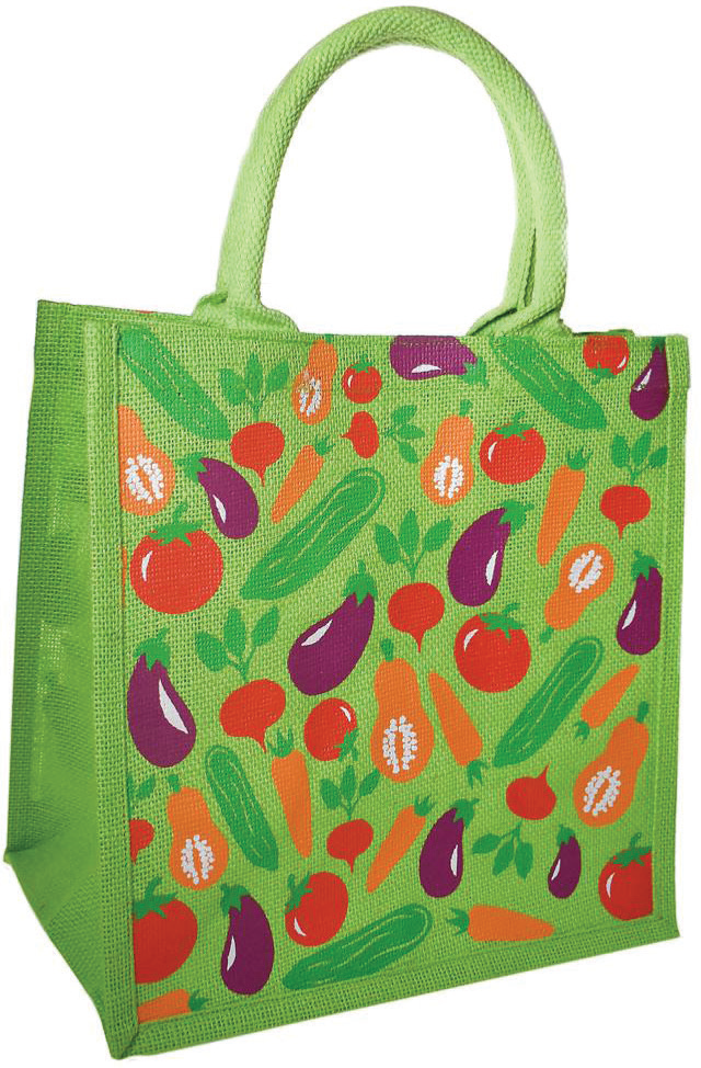 NC Fairtrade Jute Bag Vegetables