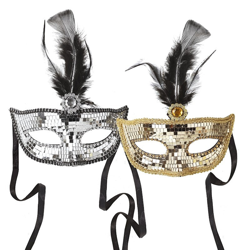 HS Gold & Silver Mask 2 asst