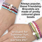 RCP Glass Friendship Bracelets Set of 3