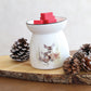 Deer Family Candle Melter 11cm