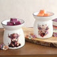 Highland Calf Candle Melter 11cm