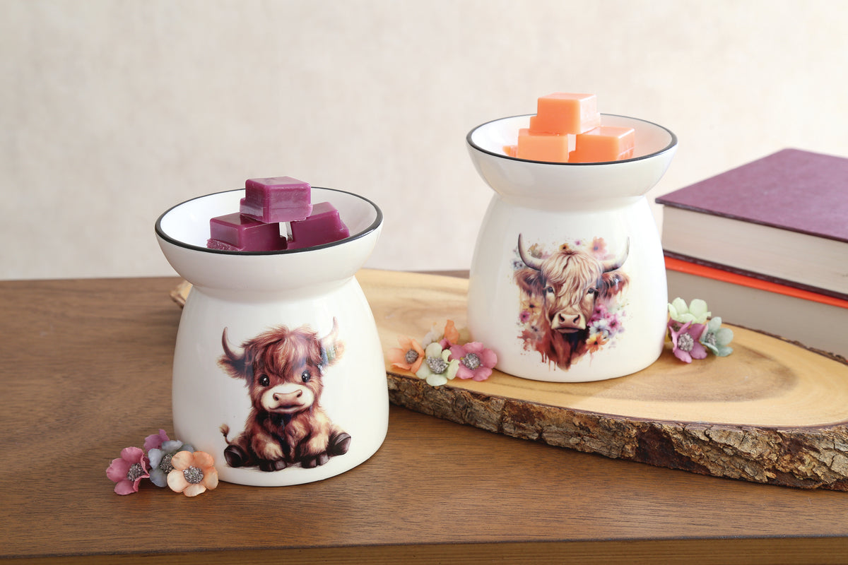 Highland Calf Candle Melter 11cm