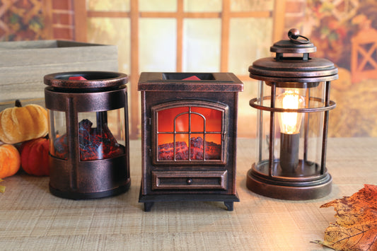 Burning Embers Electric Melter Copper 14cm