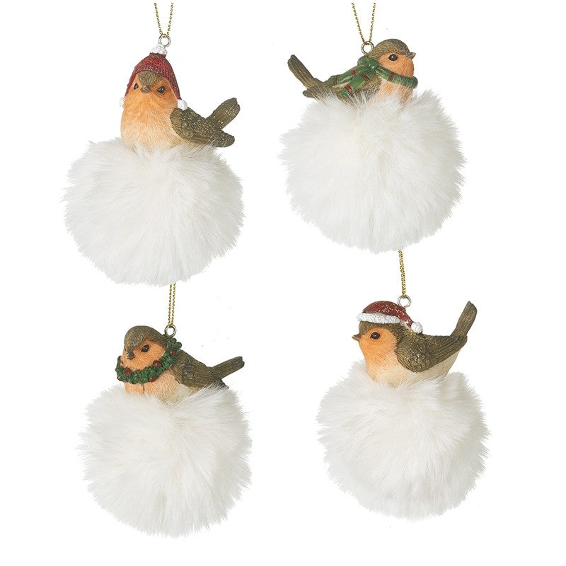 HS Robins On Snowballs 4 asst