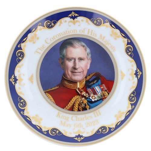 King Charles III Coronation 6" Plate