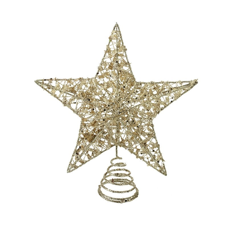 HS Gold Star Tree Topper