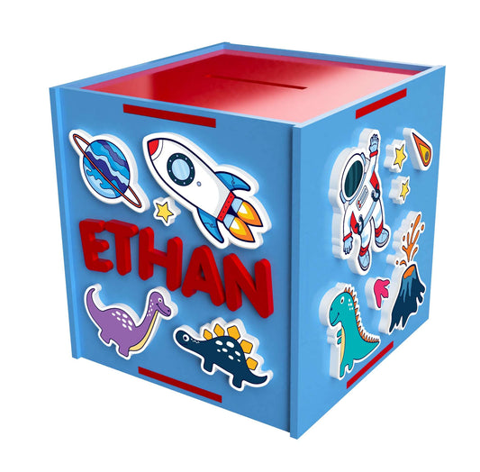 GJ Make Your Own Moneybox: Ethan*