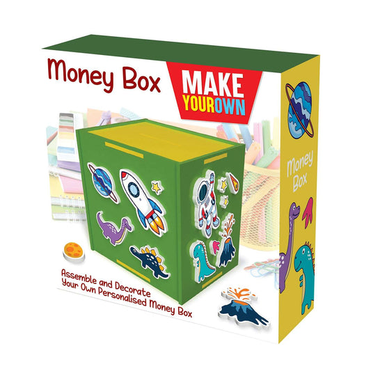 GJ Make Your Own Moneybox: Blank Green*