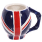 PK Union Flag Skull Shaped Mug