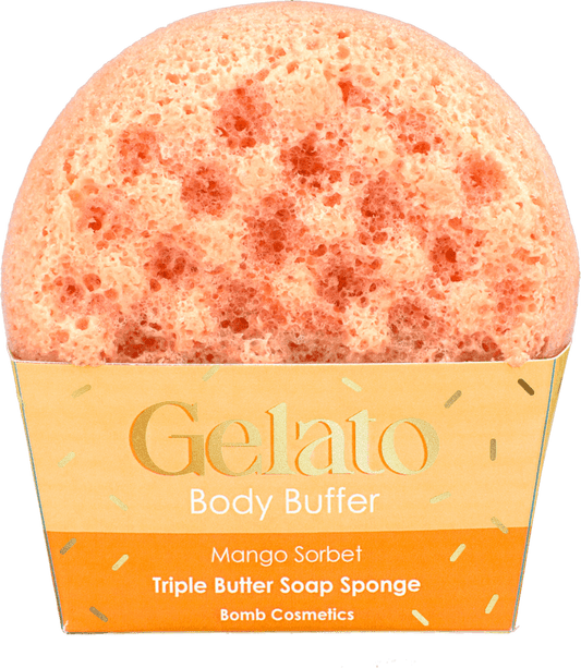 BC Gelato Mango Sorbet Body Buffer Sponge