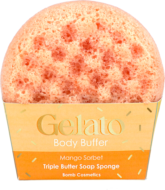 BC Gelato Mango Sorbet Body Buffer Sponge